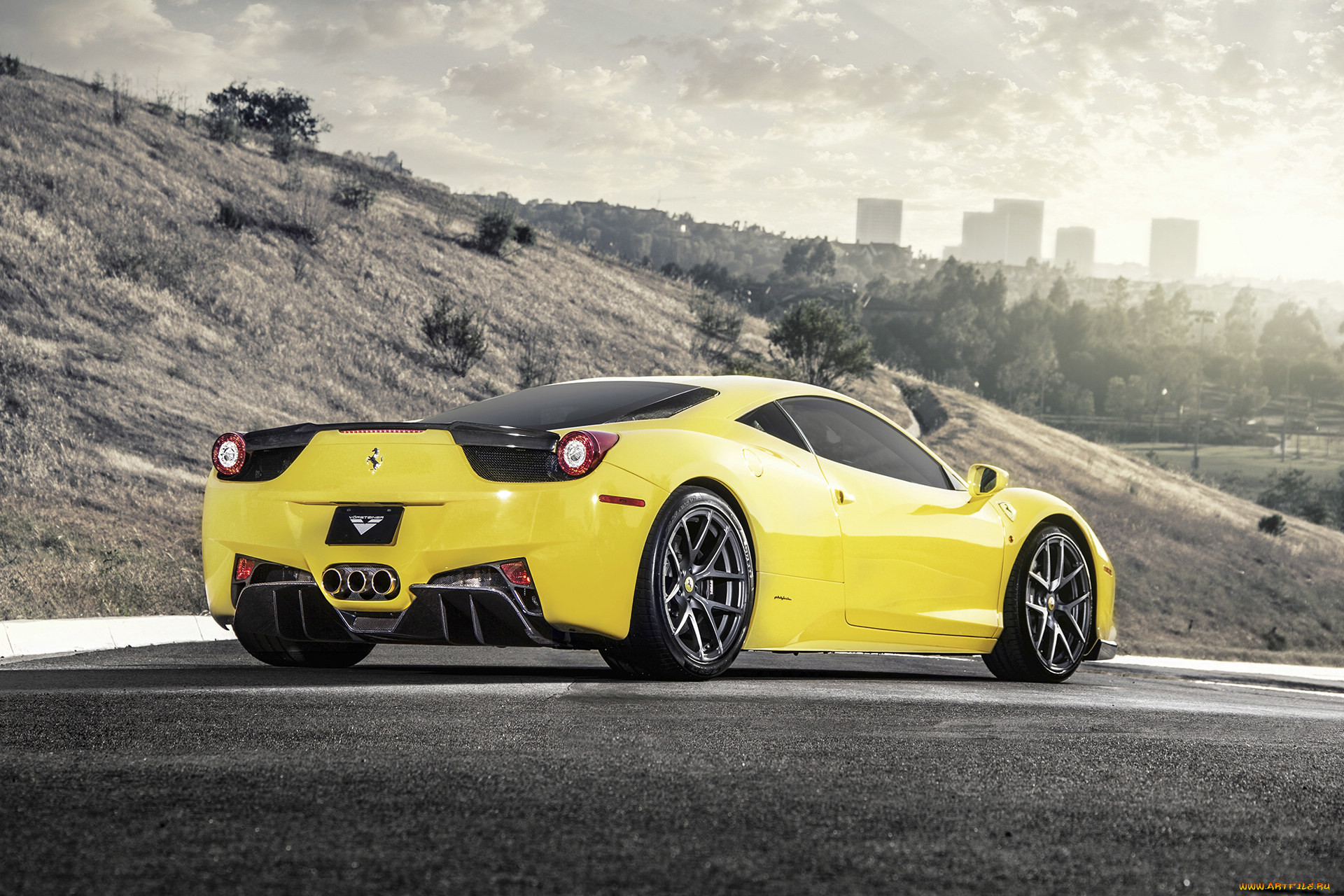 , ferrari, 458, supercar